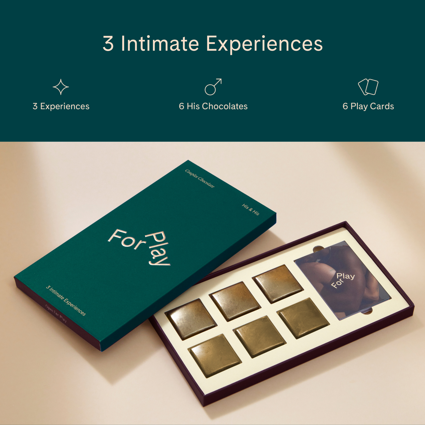 Couples chocolate his & his