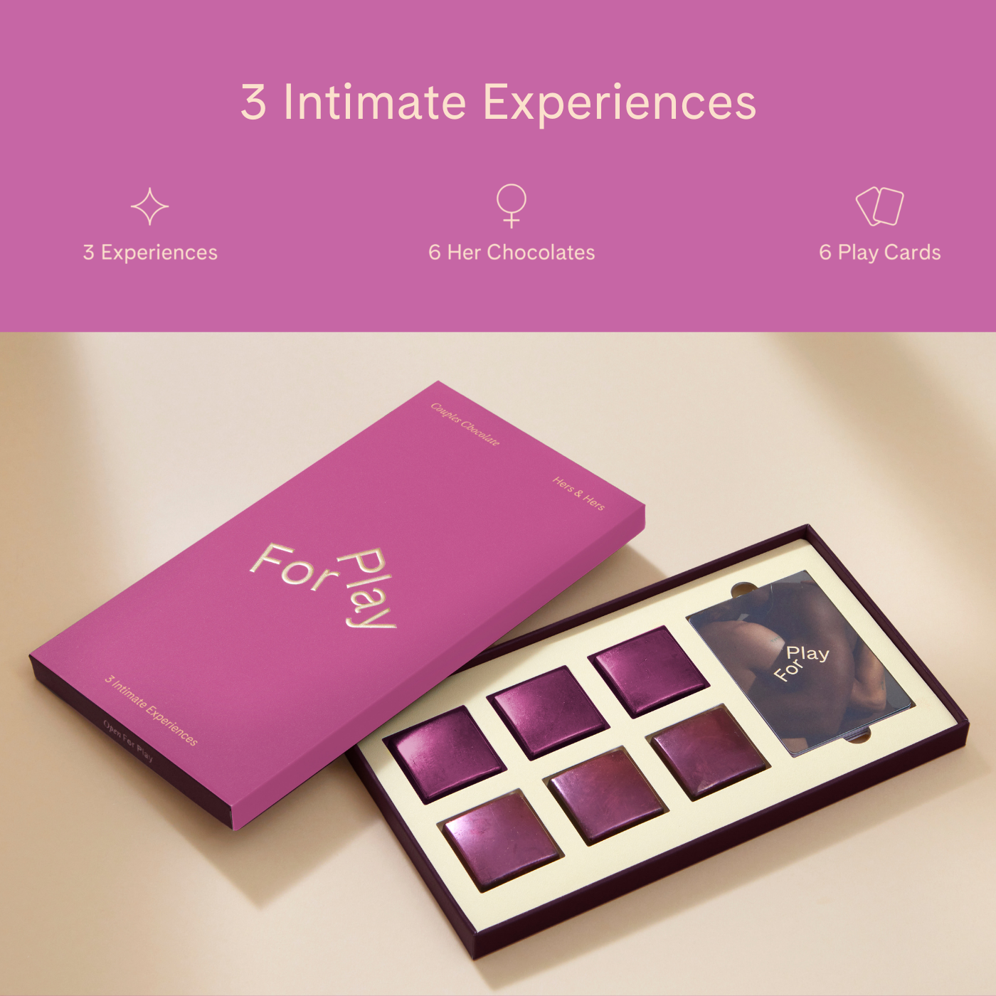 Couples chocolate hers & hers