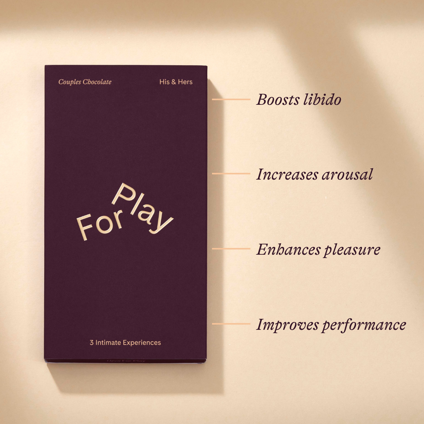 Dark couples chocolate his & hers