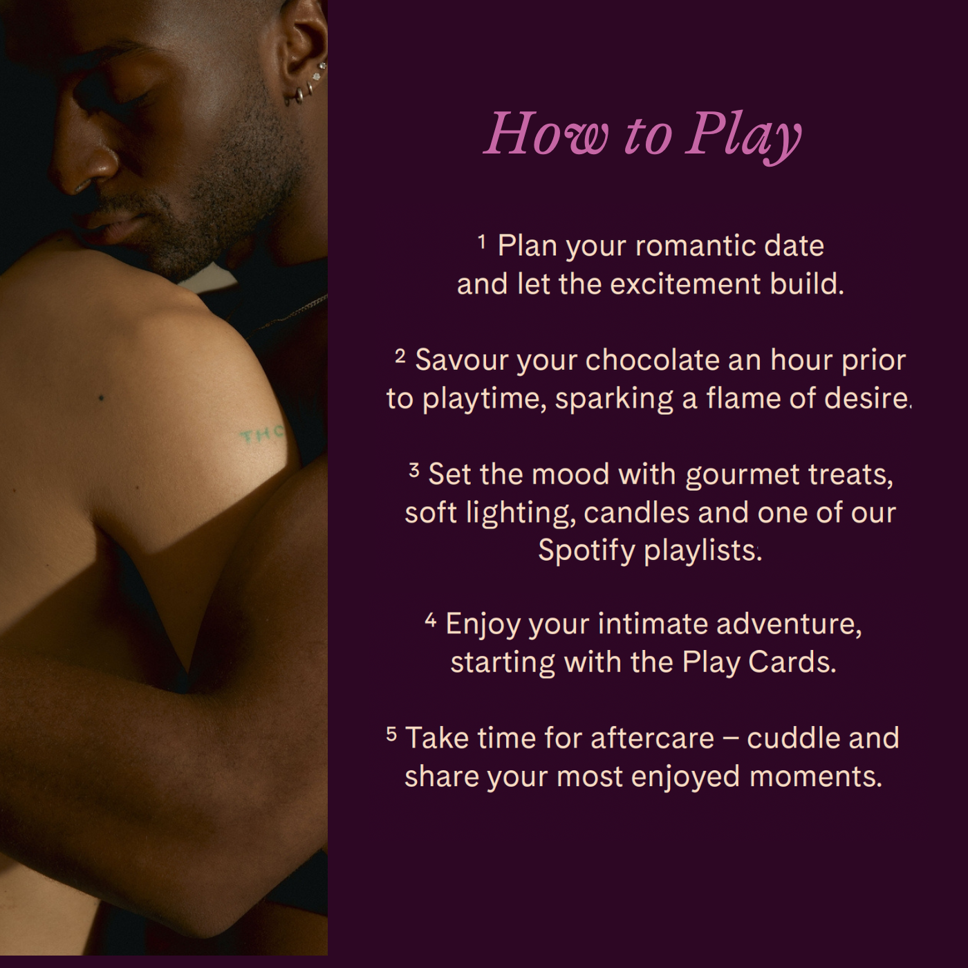 Dark couples chocolate his & hers