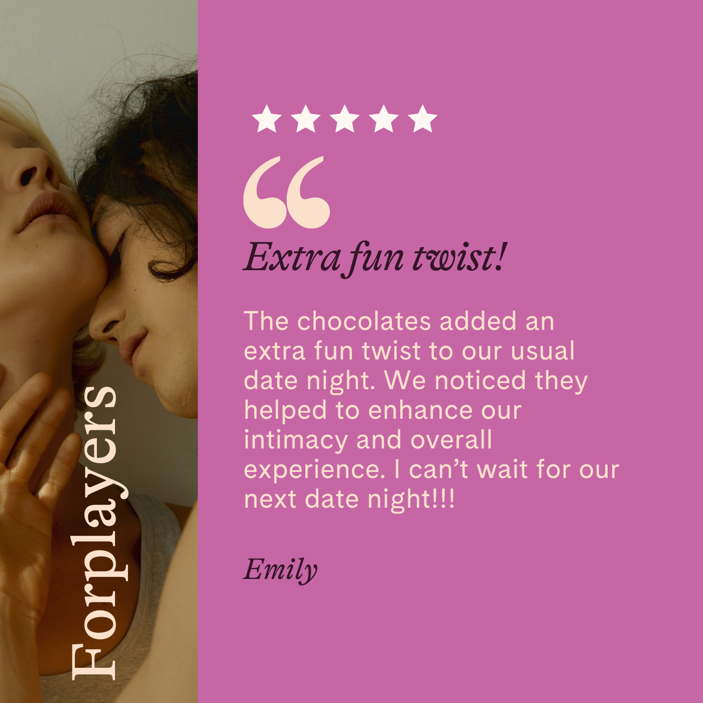 Couples chocolate hers & hers