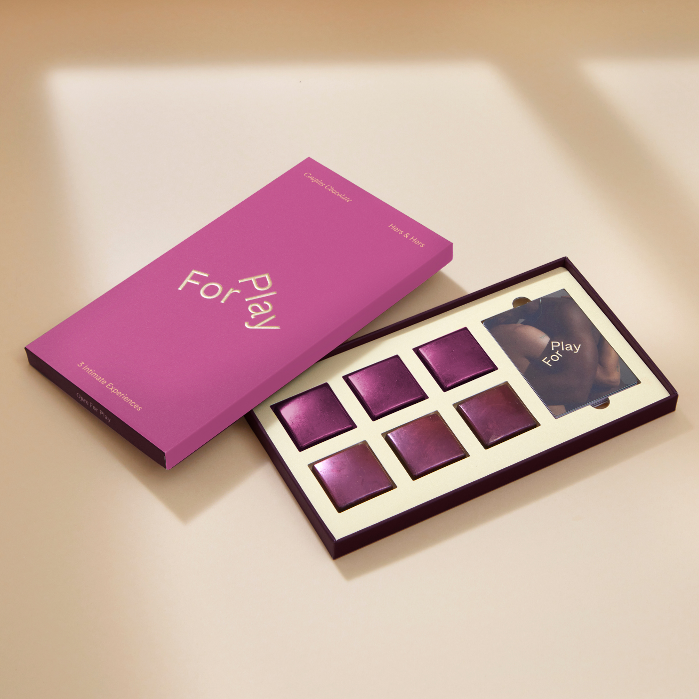 Couples chocolate hers & hers