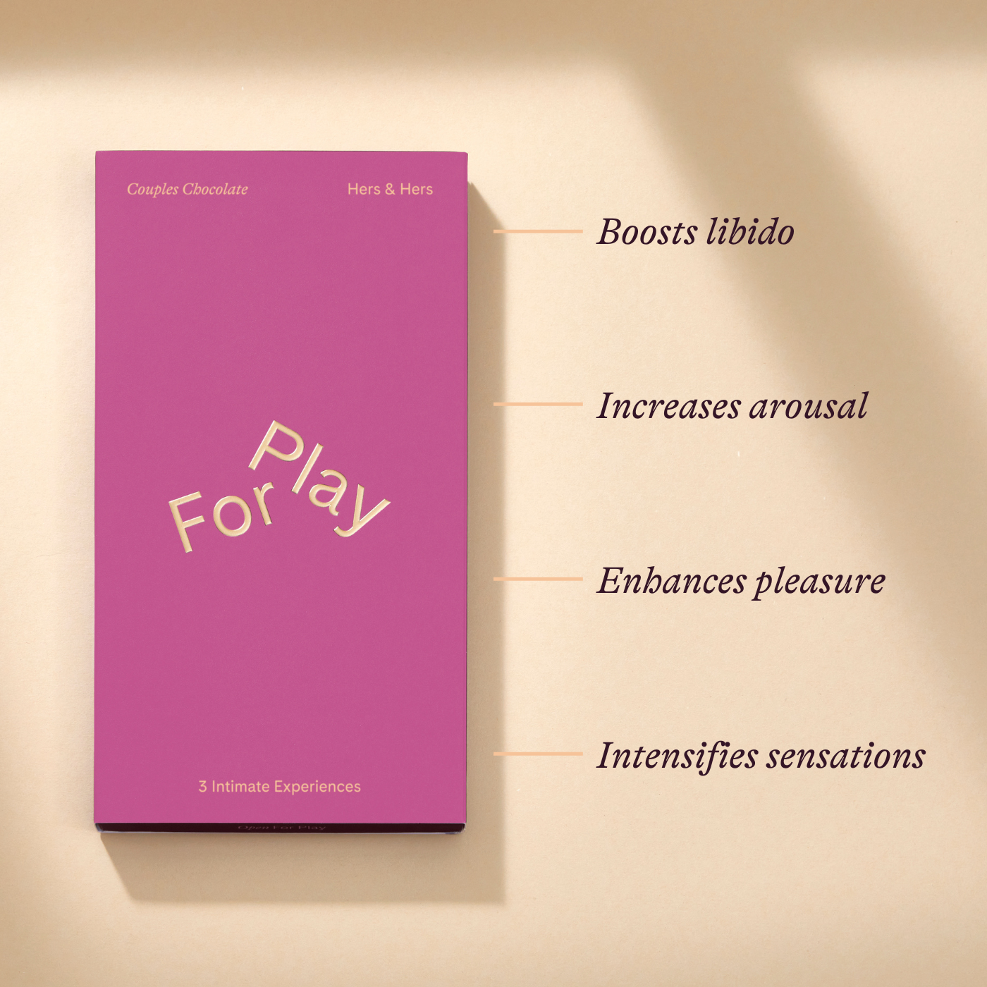 Couples chocolate hers & hers